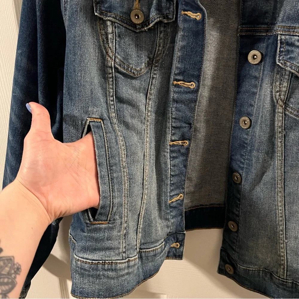 Torrid Denim Jacket, Size 2 - Picture 8 of 8